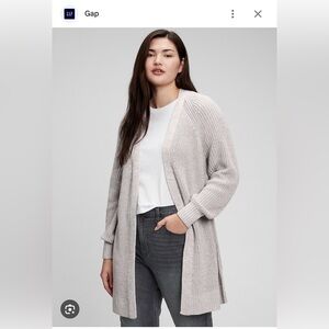 GAP shaker stitch cardigan